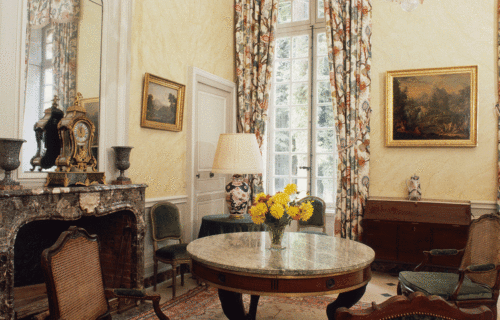 Château de la Motte-Tilly, Centre des monuments nationaux, photographie de l'intérieur du château