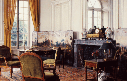 Château de la Motte-Tilly, Centre des monuments nationaux, photographie de l'intérieur du château