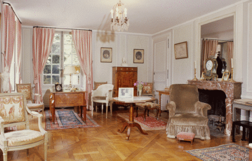 Château de la Motte-Tilly, Centre des monuments nationaux, photographie de l'intérieur du château