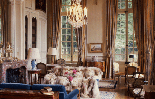 Château de la Motte-Tilly, Centre des monuments nationaux, photographie de l'intérieur du château