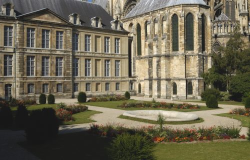 Cathédrale du Palais du Tau, Centre des monuments nationaux, photographie de la façade