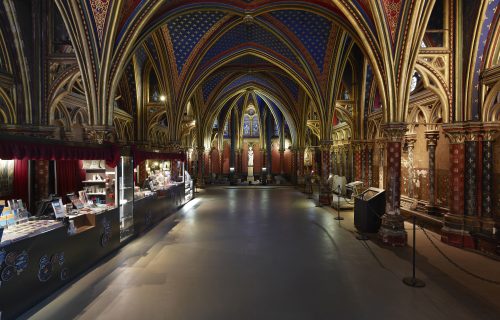 Sainte Chapelle, Centre des monuments nationaux, photographie de la chapelle basse