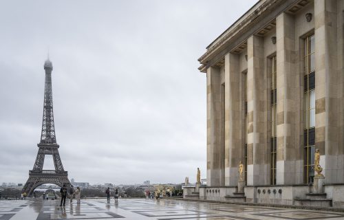 Palais de Chaillot, Sodexo prestige, photographie de L'extérieur du Palais de Chaillot